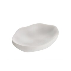 Изображение товара Мыльница для ванной Zenfort Айсберг настольная полирезин белая (107010)