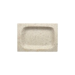 Мыльница для ванной Zenfort Sandy настольная полирезин бежевая (106925) - фото 3