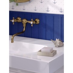 Мыльница для ванной Zenfort Sandy настольная полирезин бежевая (106925) - фото 2