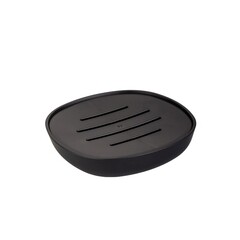 Изображение товара Мыльница для ванной Zenfort Mystery настольная пластик черная (106612)