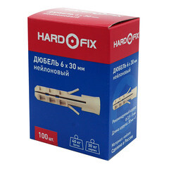 Дюбель распорный Hard-Fix 6x30 мм нейлон (100 шт.) - фото 7