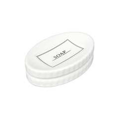 Изображение товара Мыльница для ванной Zenfort Mona настольная керамика белая (106673)