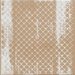 Керамогранит ProGres Lante белый 450х450х8 мм (6 шт.=1,215 кв.м) - фото 4