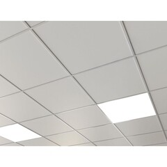 Кассета для подвесного потолка 600х600 мм Албес Board AP600 Эконом алюминиевая белая матовая (24 шт.) - фото 3