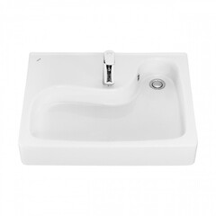 Раковина на стиральную машину Santek Клио с кронштейнами белая (1.WH50.1.770) - фото 6