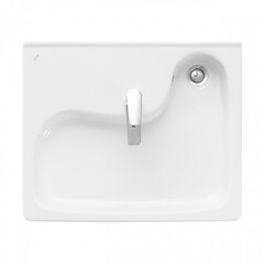 Раковина на стиральную машину Santek Клио с кронштейнами белая (1.WH50.1.770) - фото 5