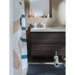 Ершик для унитаза Moroshka Reflection напольный керамика белый (924-309-01) - фото 4