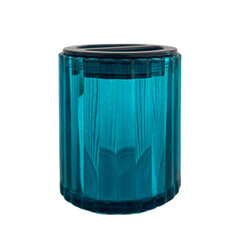 Изображение товара Стакан для ванной Delphinium Лазурит настольный стекло голубой (106178)