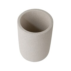 Стакан для ванной Zenfort Stone настольный керамика белый (106650) - фото 3