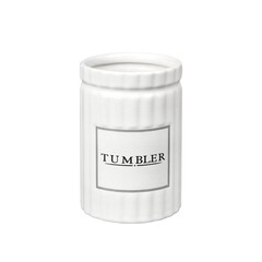 Изображение товара Стакан для ванной Zenfort Mona настольный керамика белый (106674)