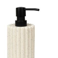 Дозатор для мыла Zenfort Тирамису настольный полирезин белый (106510) - фото 2