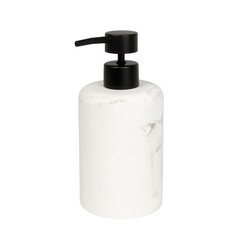 Изображение товара Дозатор для мыла Zenfort Бьянка настольный полирезин белый (107346)