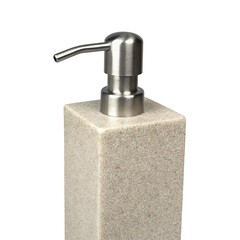 Дозатор для мыла Zenfort Sandy настольный полирезин бежевый (106923) - фото 4