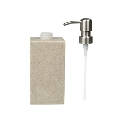 Дозатор для мыла Zenfort Sandy настольный полирезин бежевый (106923) - фото 3