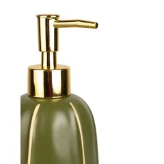 Дозатор для мыла Zenfort Агава настольный керамика зеленый (106421) - фото 4