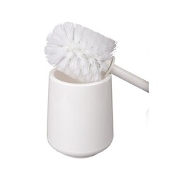 Ершик для унитаза Zenfort Блум напольный пластик белый (106620) - фото 3