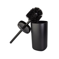 Ершик для унитаза Zenfort Mystery напольный пластик черный (106611) - фото 3