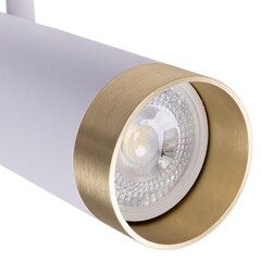 Трековый светильник однофазный Arte Lamp Topic 35 Вт GU10 1 кв.м белый (A2356PL-1WH) - фото 4