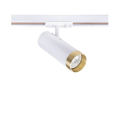 Трековый светильник однофазный Arte Lamp Topic 35 Вт GU10 1 кв.м белый (A2356PL-1WH) - фото 1