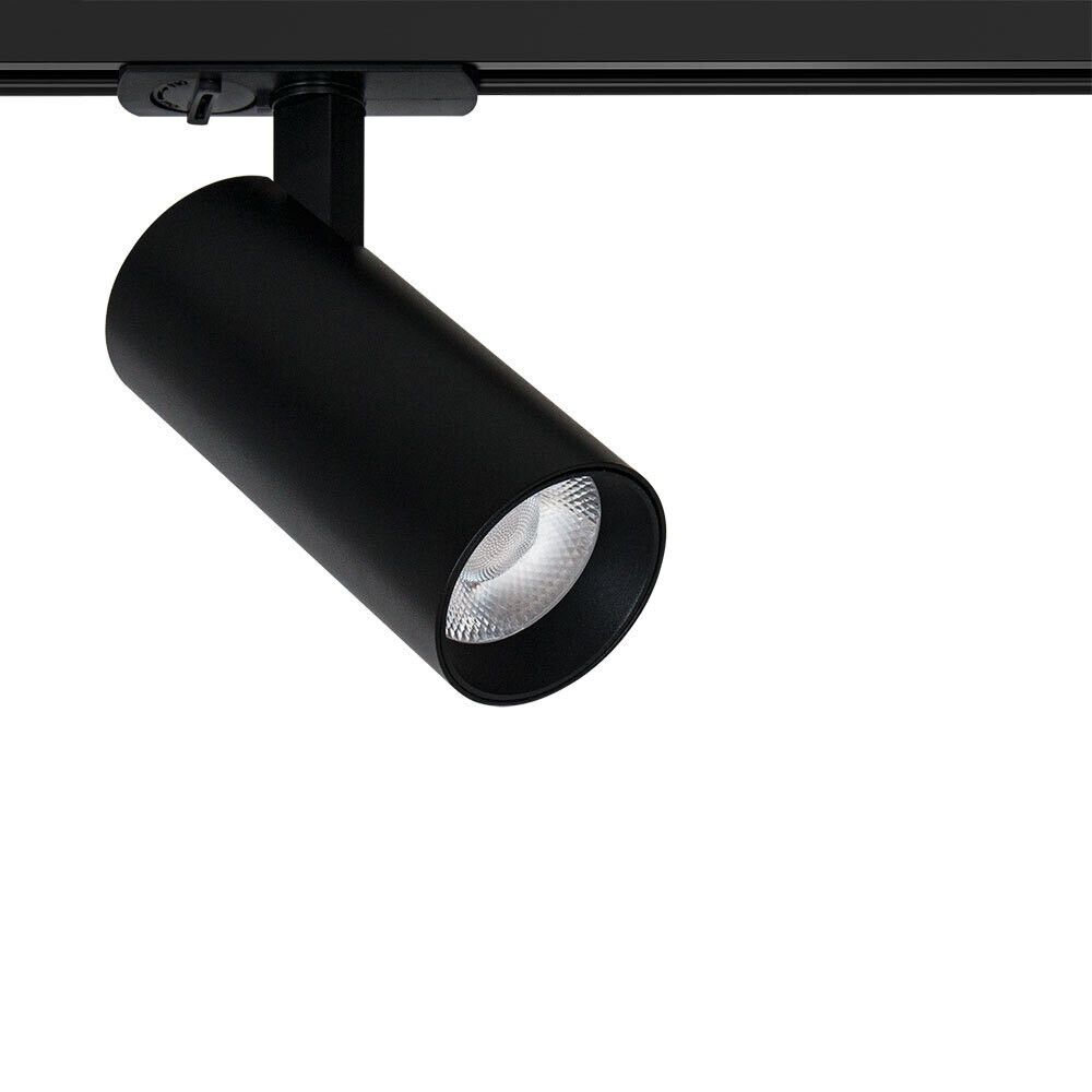 

Светодиодный трековый светильник однофазный Arte Lamp Bene 3000К 15 Вт 4 кв.м черный (A1936PL-1BK)