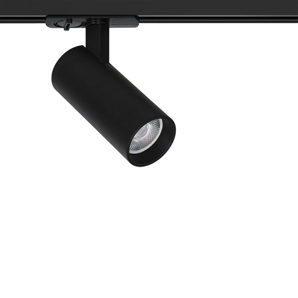 

Светодиодный трековый светильник однофазный Arte Lamp Bene 3000К 10 Вт 3 кв.м черный (A1935PL-1BK)