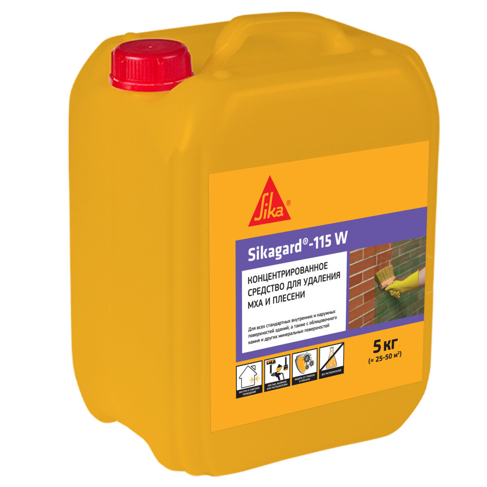 

Средство для удаления мха и плесени Sika Sikagard-115 W 5 кг
