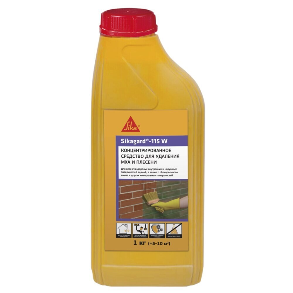 

Средство для удаления мха и плесени Sika Sikagard-115 W 1 кг