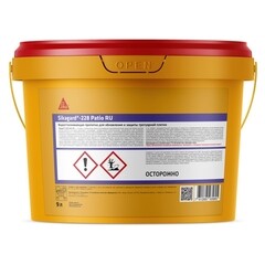 Пропитка защитная для тротуарной плитки и бетона Sika Sikagard-228 Patio гидрофобная 9 л - фото 2
