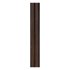 Реечная панель ПВХ 125х3000х8 мм ламинированная мореная береза 0,375 кв.м - фото 1