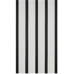 Реечная панель ПВХ 125х3000х8 мм ламинированная белая шагрень 0,375 кв.м - фото 7