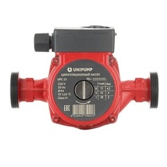 Циркуляционный насос для систем отопления UNIPUMP UPC 32-60 DN32 подъем 6 м 180 мм с гайками (15467) - фото 5