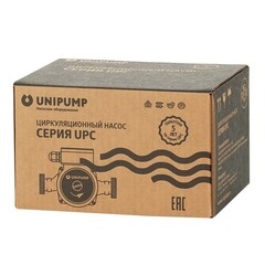 Циркуляционный насос для систем отопления UNIPUMP UPC 32-60 DN32 подъем 6 м 180 мм с гайками (15467) - фото 3
