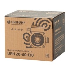 Циркуляционный насос для систем ГВС UNIPUMP UPН 20-60 DN20 подъем 6 м 130 мм с гайками (21725) - фото 3