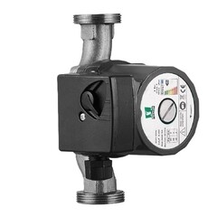 Изображение товара Циркуляционный насос для систем отопления Pumpman DN25 подъем 6 м 180 мм с гайками (GRS-SS25/6)