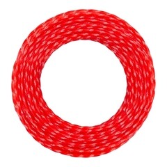 Леска для триммера МТХ витой квадрат 2 мм х 15 м красная (96866) - фото 4