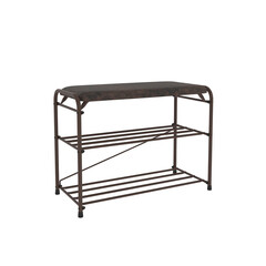 Изображение товара Банкетка для обуви с сиденьем коричневая ЗМИ Альфа 23