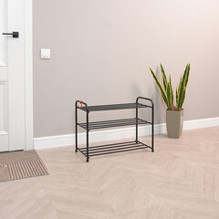 Полка для обуви черная ЗМИ Альфа 23 - фото 4