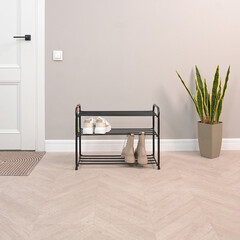 Полка для обуви черная ЗМИ Альфа 23 - фото 3