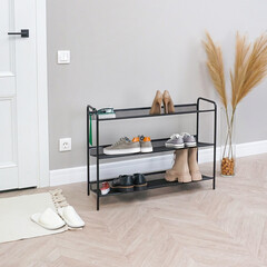 Полка для обуви черная ЗМИ Женева 33 - фото 3