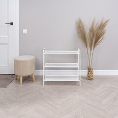 Полка для обуви белая ЗМИ Женева 23 - фото 4