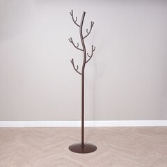 Вешалка напольная металлическая 15 крючков коричневая ЗМИ Дерево - фото 6