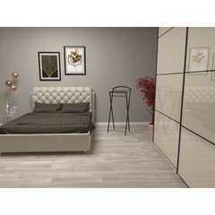 Вешалка напольная костюмная металлическая черная ЗМИ Контур - фото 4