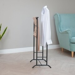 Вешалка напольная костюмная металлическая черная ЗМИ Стиль-3 - фото 5