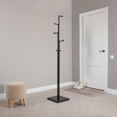 Вешалка напольная металлическая 6 крючков черная ЗМИ Торонто 1 - фото 5