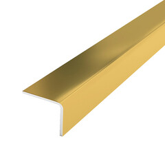 Изображение товара Уголок для плитки полированный прямой наружный нержавеющая сталь 2700х10х10 мм золото зеркальное