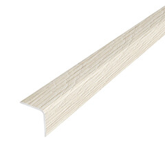 Изображение товара Уголок для плитки ламинированный скошенный край алюминиевый 2700х20х20 мм сосна скания