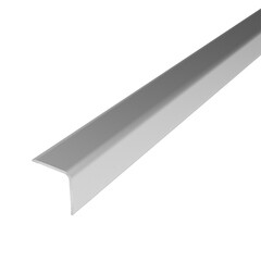 Изображение товара Уголок для плитки матовый скошенный край алюминиевый 2700х10х10 мм серебро анод