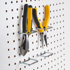 Держатель для перфорированных панелей О-образный металл 50х13х50 мм (4 шт.) - фото 2