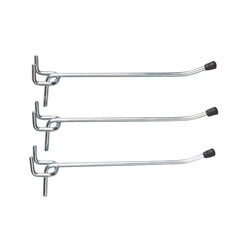 Держатель для перфорированных панелей металл 25х60х150 мм (3 шт.) - фото 1