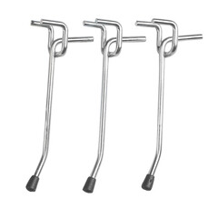 Держатель для перфорированных панелей металл 25х60х100 мм (3 шт.) - фото 6